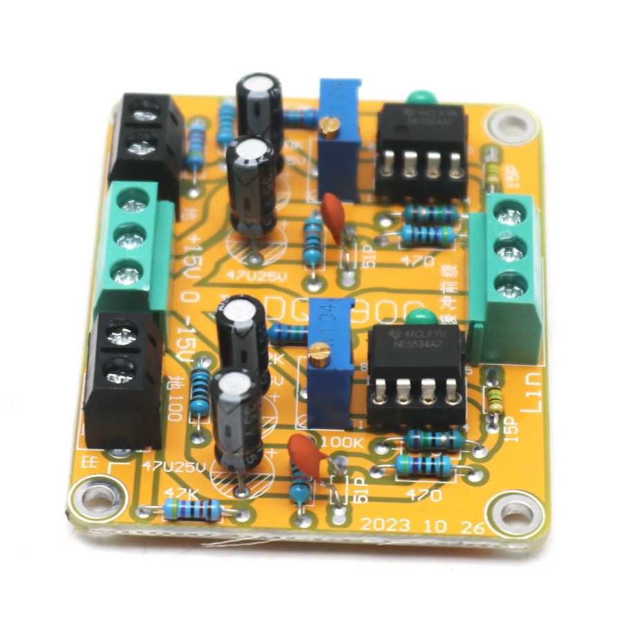 Фотография №2 товара HIFI NE5534 DC Buffer Stereo OP-AMP Preamp Preamplifier Circuit Board