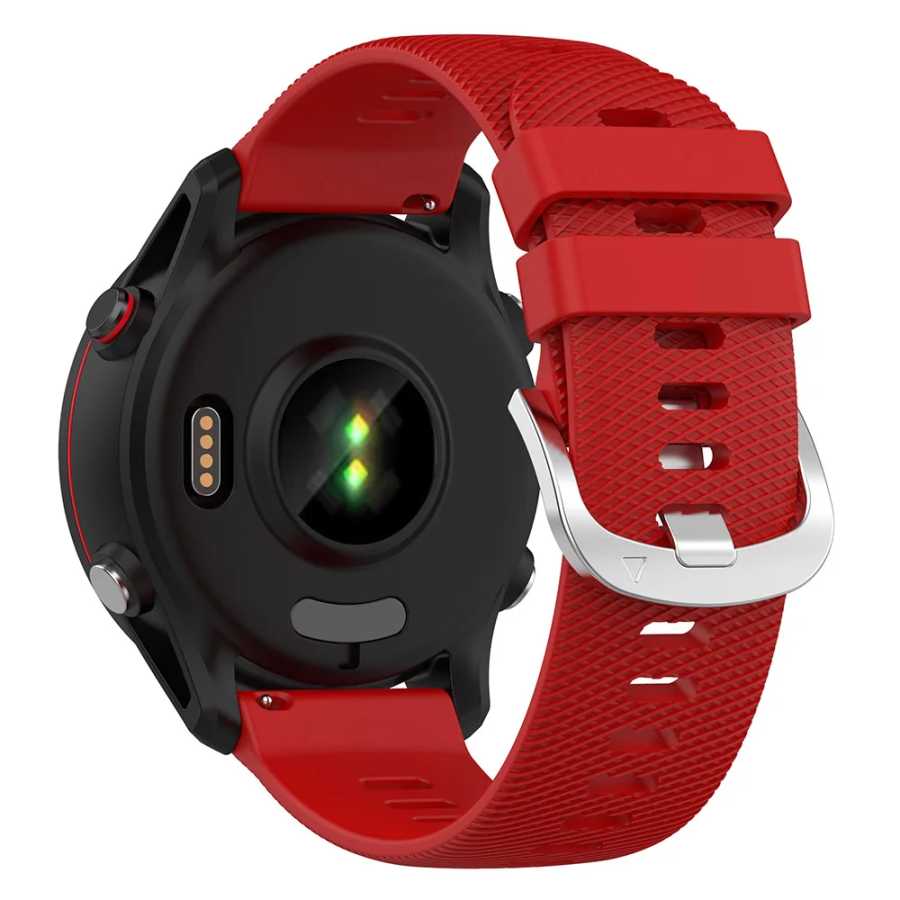 Фотография №4 товара Силиконовый ремешок для браслета Garmin Forerunner 255 255S 265S 265