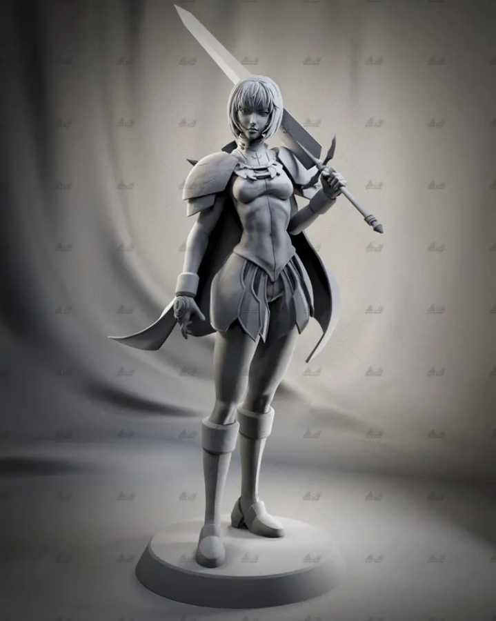 1/18 100 мм 1/24 75 мм модель из смолы женский фехтовальщик неокрашенная фигурка без цвета RW-1080 Книги