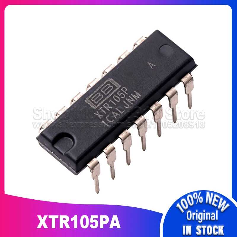 10 шт./лот XTR105PA XTR105P DIP14 100% новый, в наличии на складе Вентиляторы, промышленные вентиляторы и вытяжное оборудование
