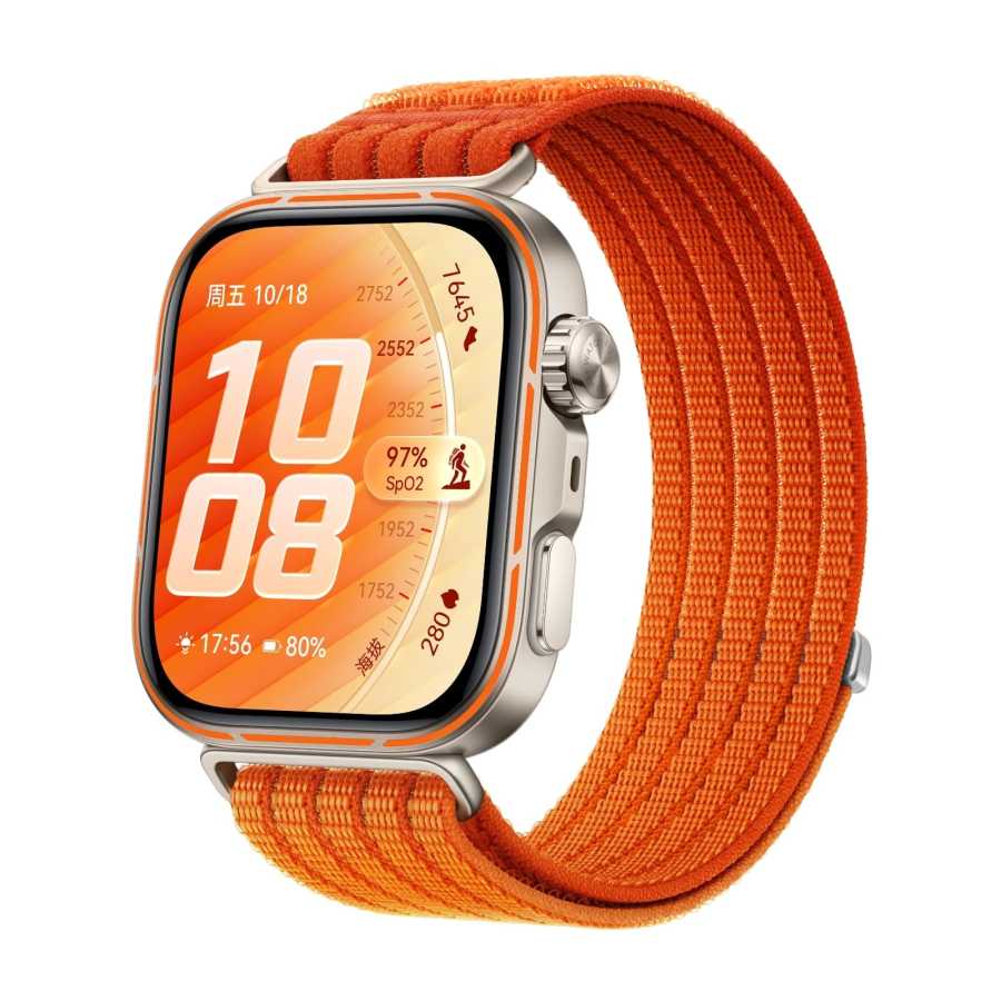 Фотография №1 товара Дышащий нейлоновый ремешок для Huawei Watch Fit 5, 5 Pro,