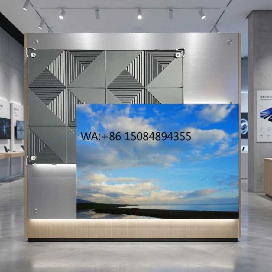 Стационарный внутренний светодиодный экран HD Full Color P2.5мм, яркость 600 кд, гарантия 2 года, видеостена для конференций, торговых центров, рекламы Коммерческое оборудование