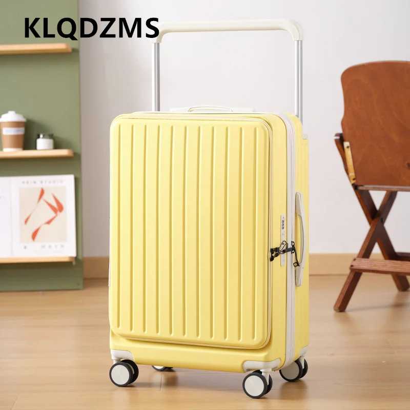 Фотография №3 товара KLQDZMS Чемодан, новый 22-дюймовый 24-дюймовый чемодан на колесиках для ПК,
