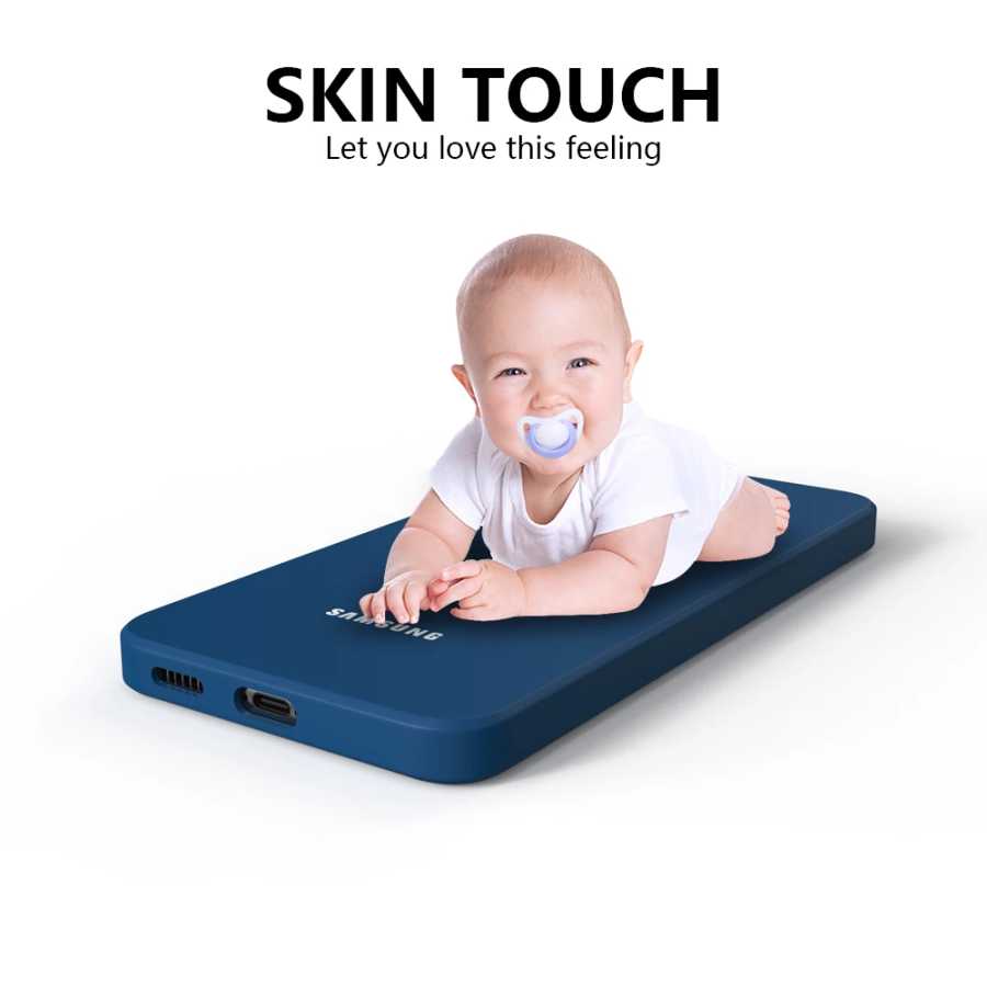 Фотография №3 товара Чехол из жидкого силикона с эффектом Soft-Touch для Samsung Galaxy