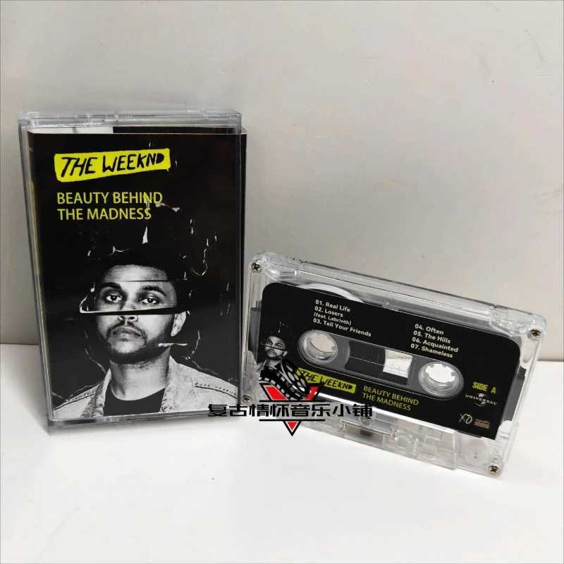 Коллекционный набор музыкальных кассет The Weeknd: альбомы R&B Beauty Behind The Madness, The Night, а также кассеты для косплея и Walkman, саундтреки, подарочная коробка. Музыка, компакт-диски и виниловые пластинки