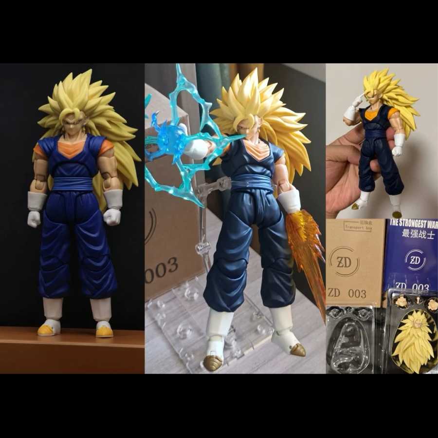 Фотография №2 товара В наличии ZD Studio Dragon Ball SHF Super Saiya SSJ3