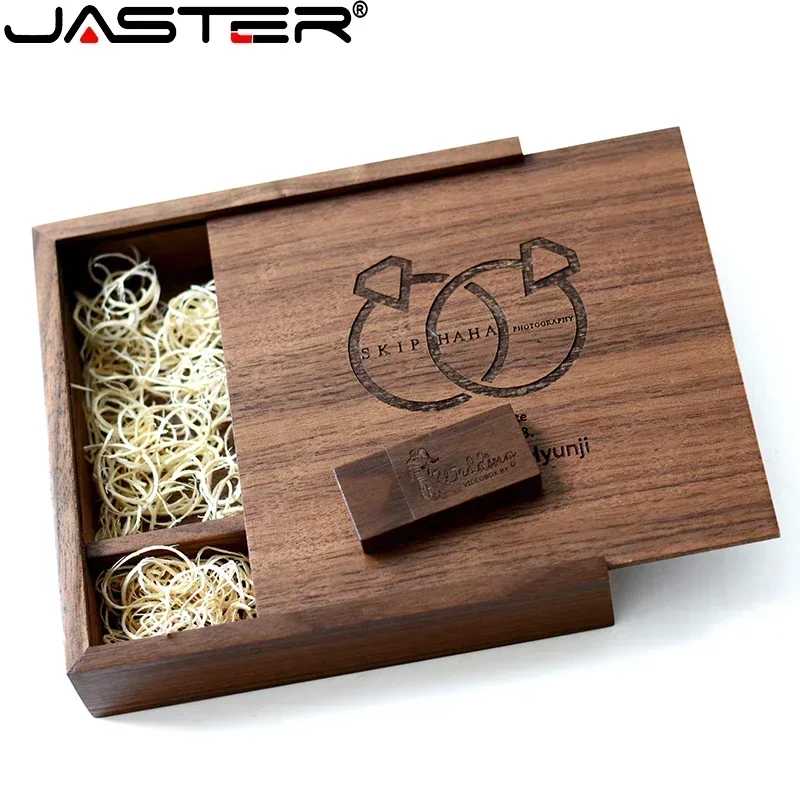 Фотография №4 товара USB-флеш-накопитель JASTER, 5 шт., креативный дизайн для фотостудий, свадебный подарок,