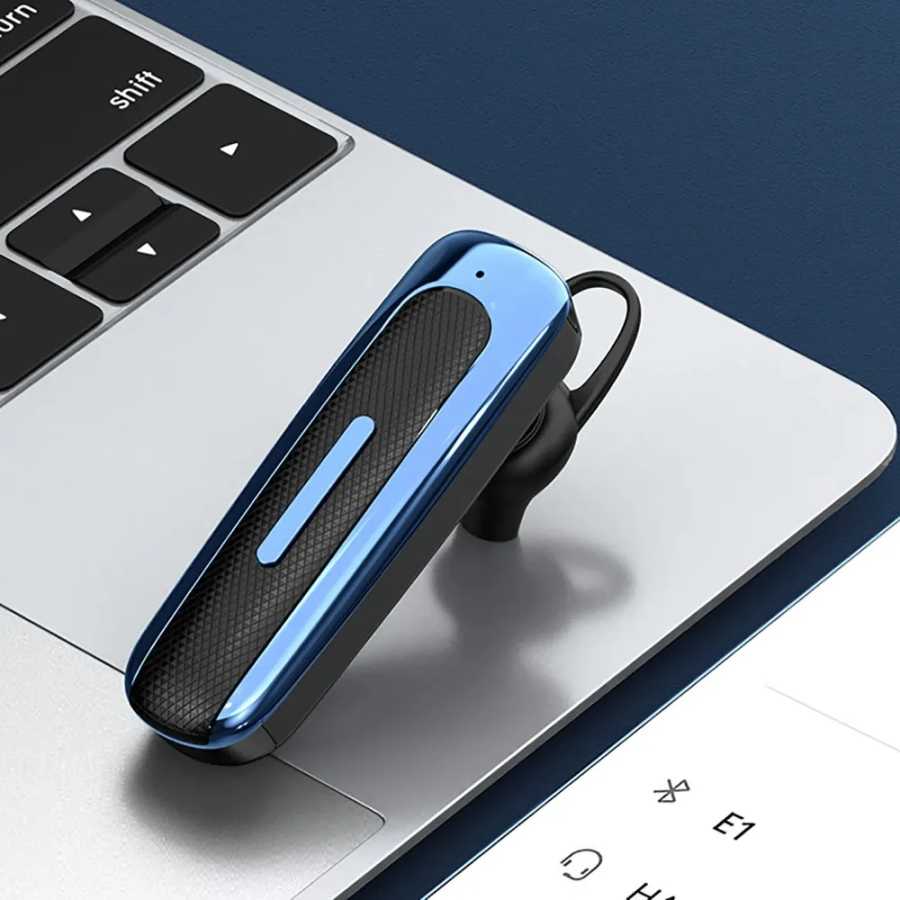 Ушной крючок E1 Беспроводные Bluetooth-наушники с микрофоном Бизнес-наушники с одним длительным режимом ожидания E1 Bluetooth-гарнитура Спортивная Портативное аудио и видео