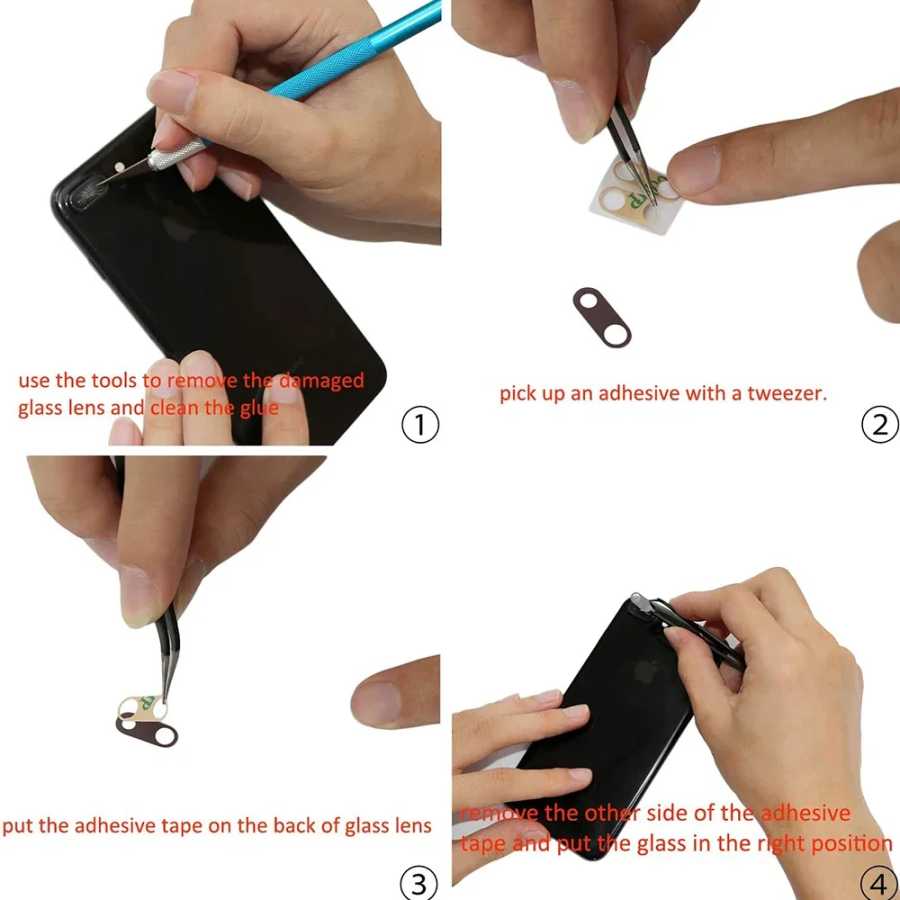 Фотография №4 товара Сапфировое стекло для задней камеры iPhone 12, 13 Mini, 14,