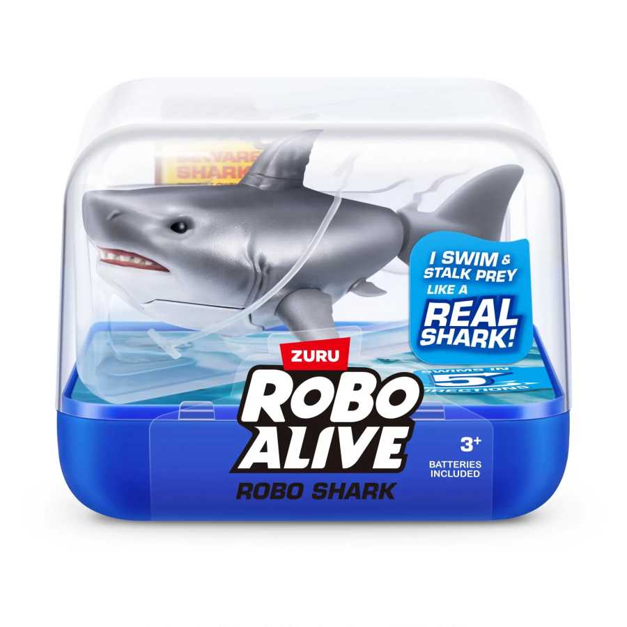 Фотография №5 товара Игрушка-акула ZURU Robo Alive, активируемая водой, подарок для ребенка