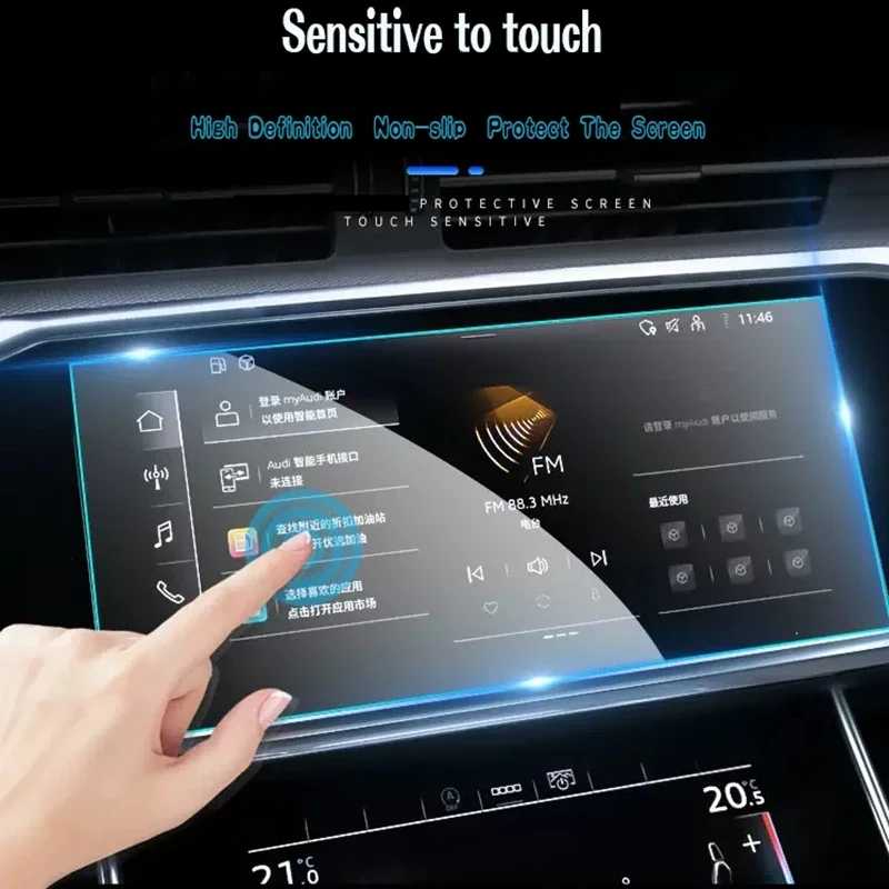 Фотография №4 товара Для Haval h6 4-го поколения 2024 2025 2026 закаленное стекло