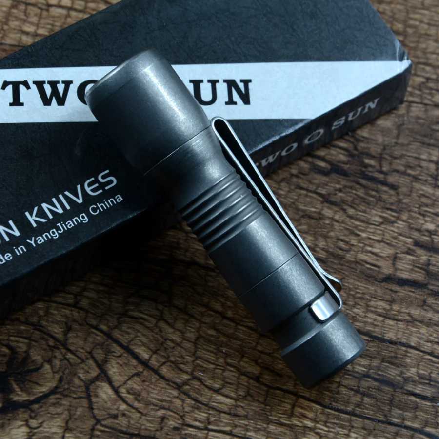 Фотография №3 товара TWOSUN LED05 Фонарик Cree Led Титановый сплав для ежедневного кемпинга