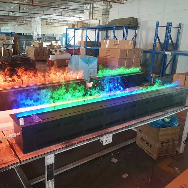 Декор Встроенный электрический 3D камин Распыление 3D Паровой туман Интеллектуальные современные камины Внутренний камин с водяным паром Крупная бытовая техника