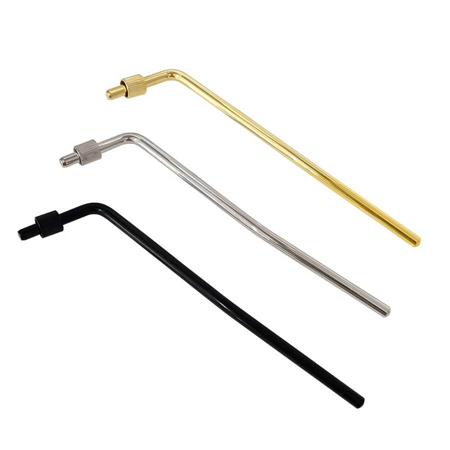 Замена ручки тремоло Whammy Bar Fr Floyd Rose Bridge с наконечниками 6 мм, черный, серебристый, золотой, 3 цвета, детали и аксессуары для гитары Музыкальные инструменты