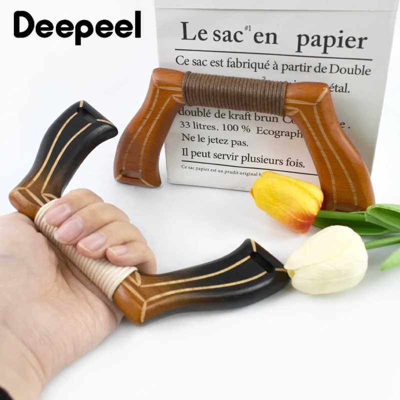 Фотография №3 товара Ручки для сумок Deepeel из массива дерева, 1/2 шт., плетеные,