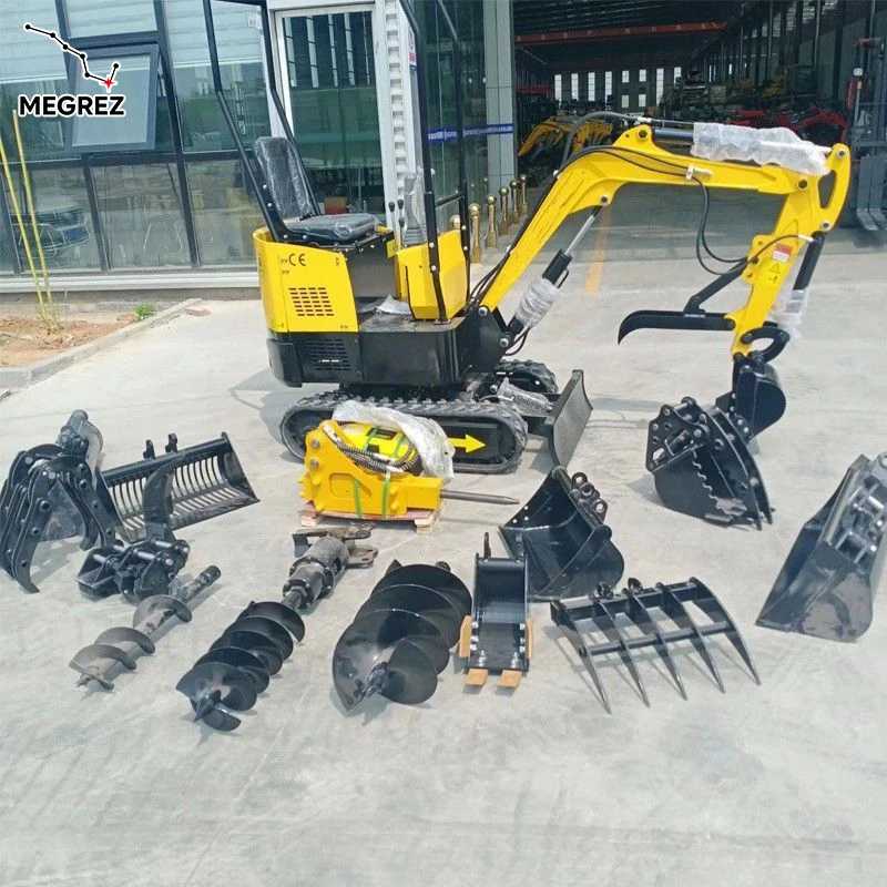 Мини-экскаватор 0,8 1 2 5 тонн Гусеничный экскаватор CE EPA Euro V Двигатель Kubota Гидравлический экскаватор Дизельный двигатель Компактный экскаватор Строительная техника и аксессуары
