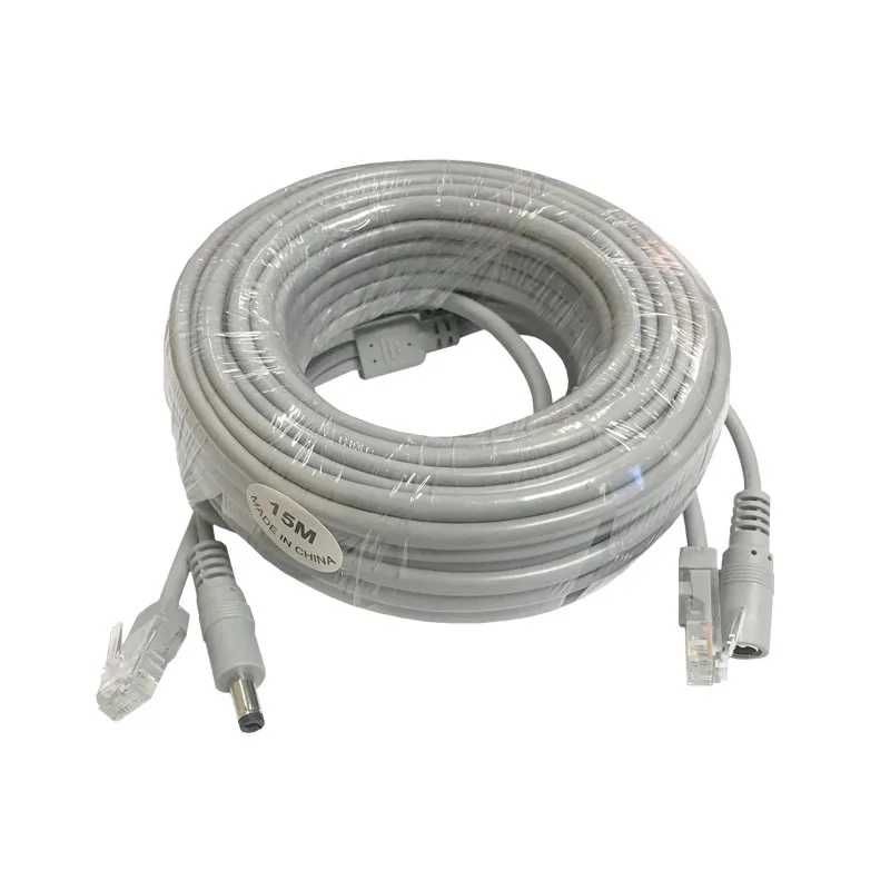 Фотография №5 товара Кабель-удлинитель PoE + DC 5-50 м Cat5e CCA для IP-камер,