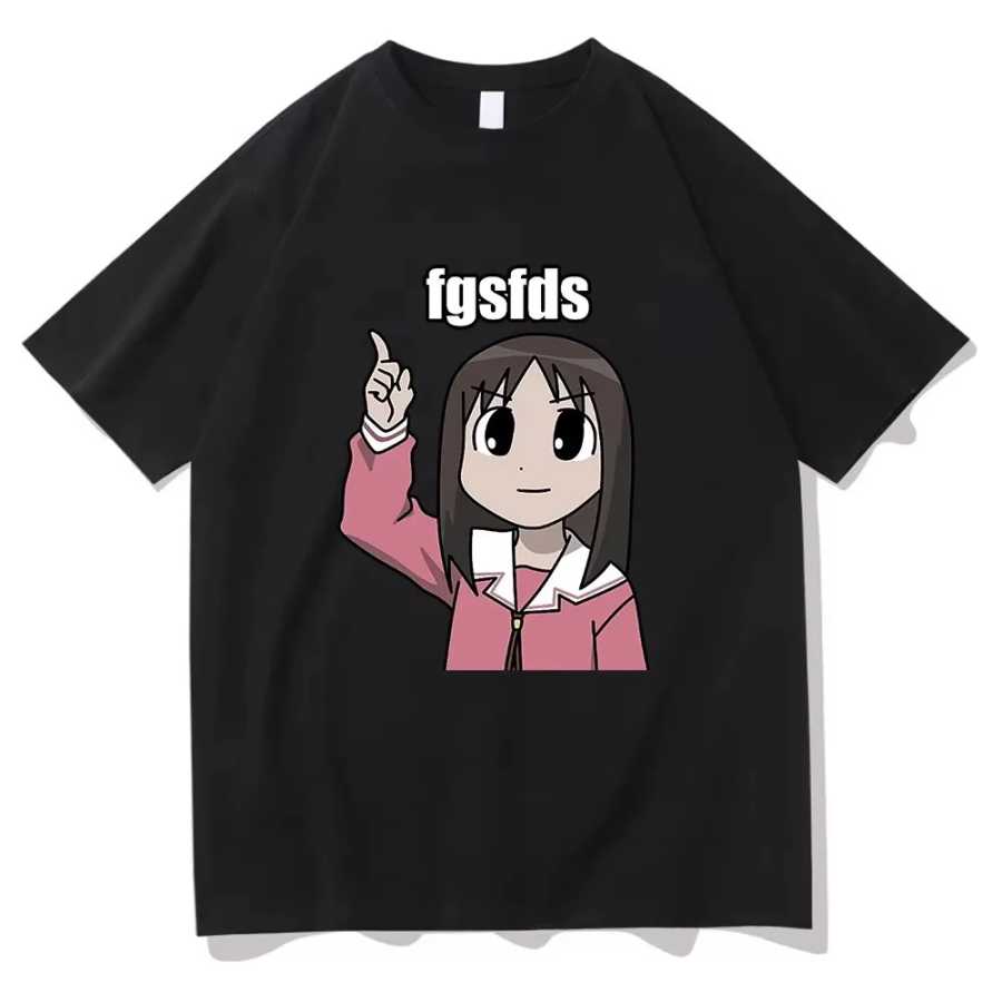 Osaka Autistic Fgsfds футболка мужская Harajuku Kawaii Ayumu футболка унисекс высокое качество аниме Azumanga Daioh хлопковые футболки Футболки и майки