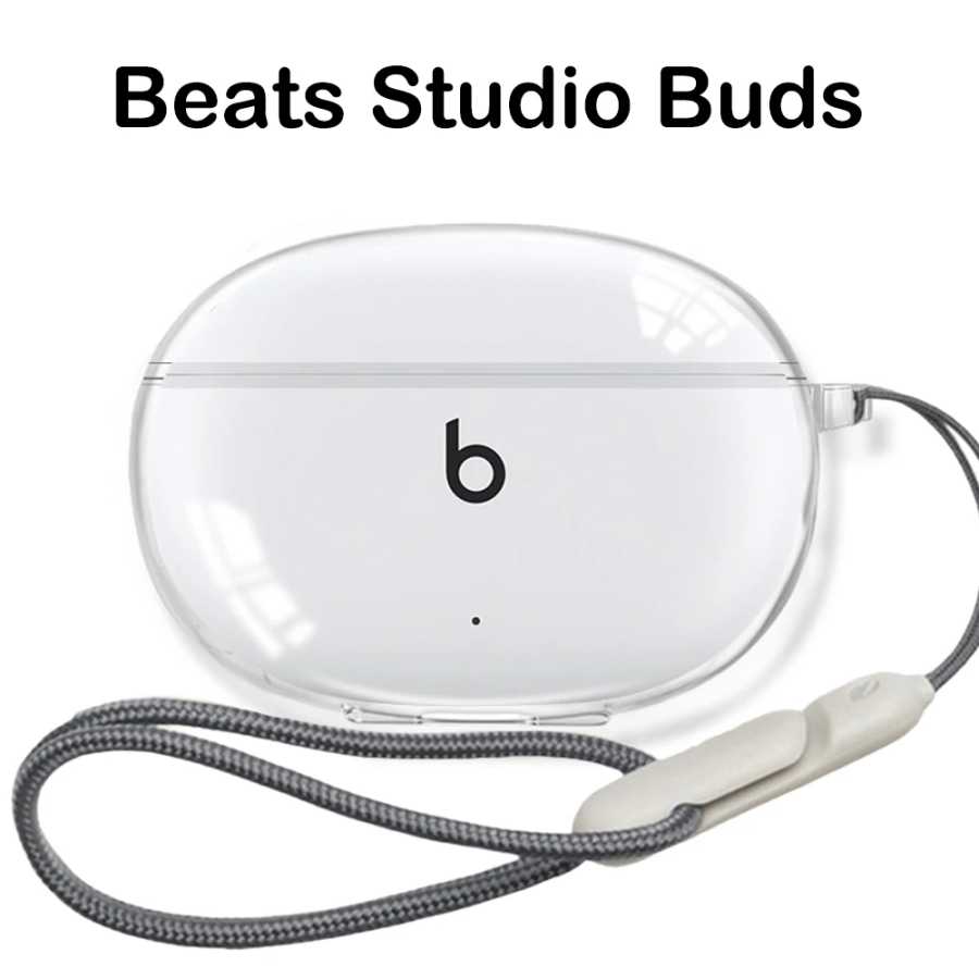 Прозрачный чехол для наушников Beats Studio Buds Plus Funda Clear Studio Buds Plus, противоударный чехол для беспроводных наушников Портативное аудио и видео
