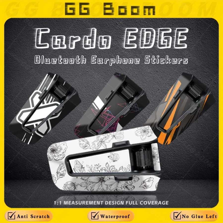 Для Cardo EDGE cardo Edge мотоциклетная Bluetooth-гарнитура, наклейка для защиты наушников, устойчивые к царапинам, водонепроницаемые Украшения, очистка и защита
