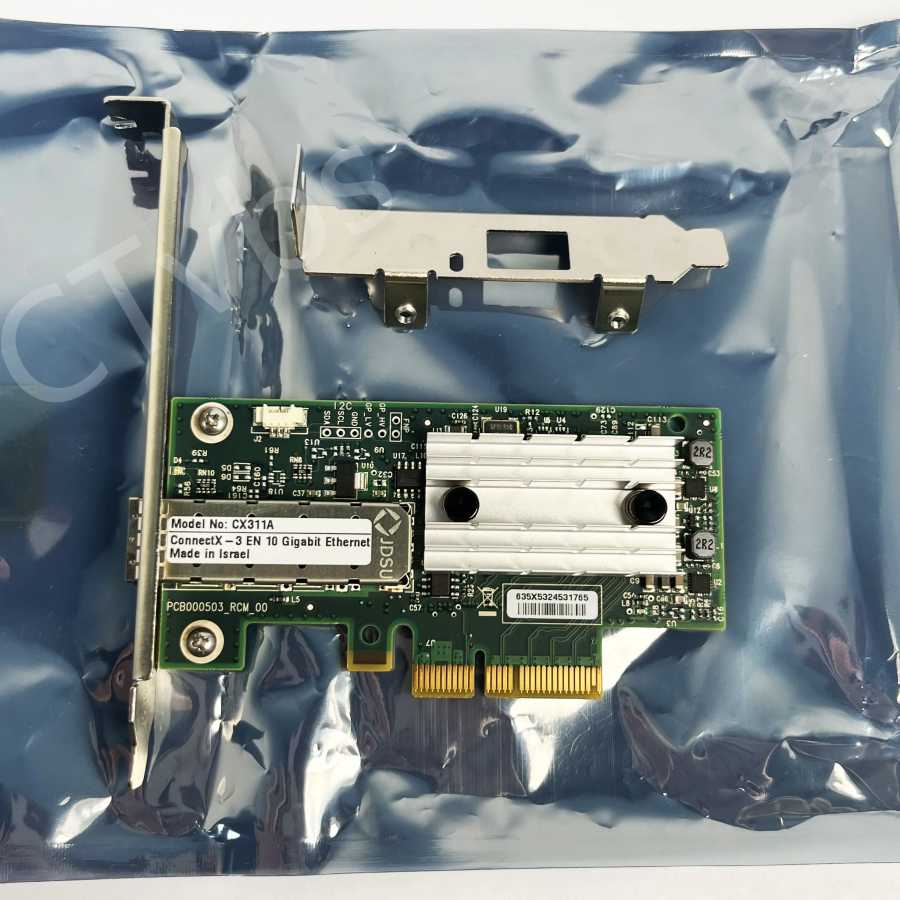 CX311A Mellanox ConnectX-3 MCX311A-XCAT EN 10G Ethernet 10GbE SFP+ сетевой адаптер PCIe Сетевое оборудование