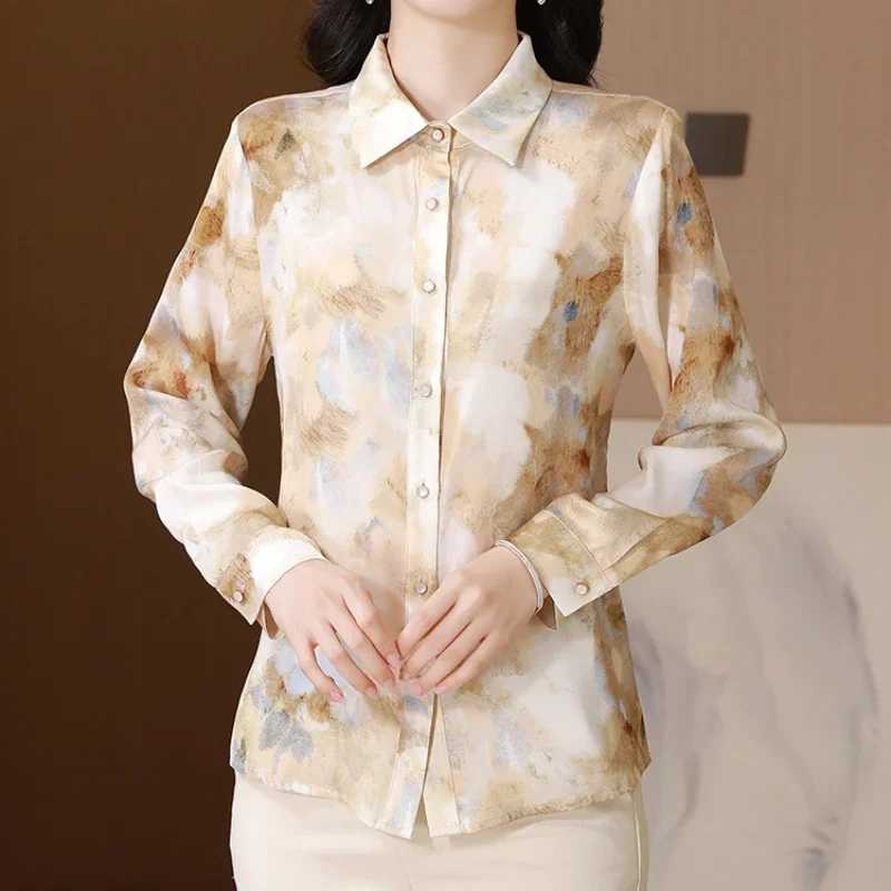 Фотография №2 товара Новые элегантные женские блузки, женские рубашки Blusas Mujer, рубашки с