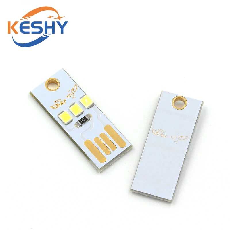 Фотография №3 товара Миниатюрный сверхяркий USB-светильник на брелоке, светодиодная лампа для ноутбука, ПК,