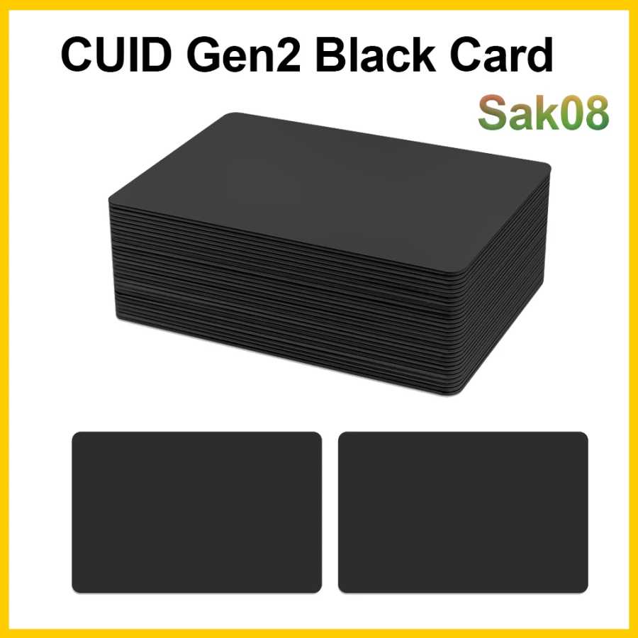 Электронная метка CUID Gen2, перезаписываемый смарт-ключ, NFC-токен, ISO14443, NFC, изменяемая наклейка, IC 13,56 МГц, RFID-реплика, бейдж Доступ к автоматизации здания