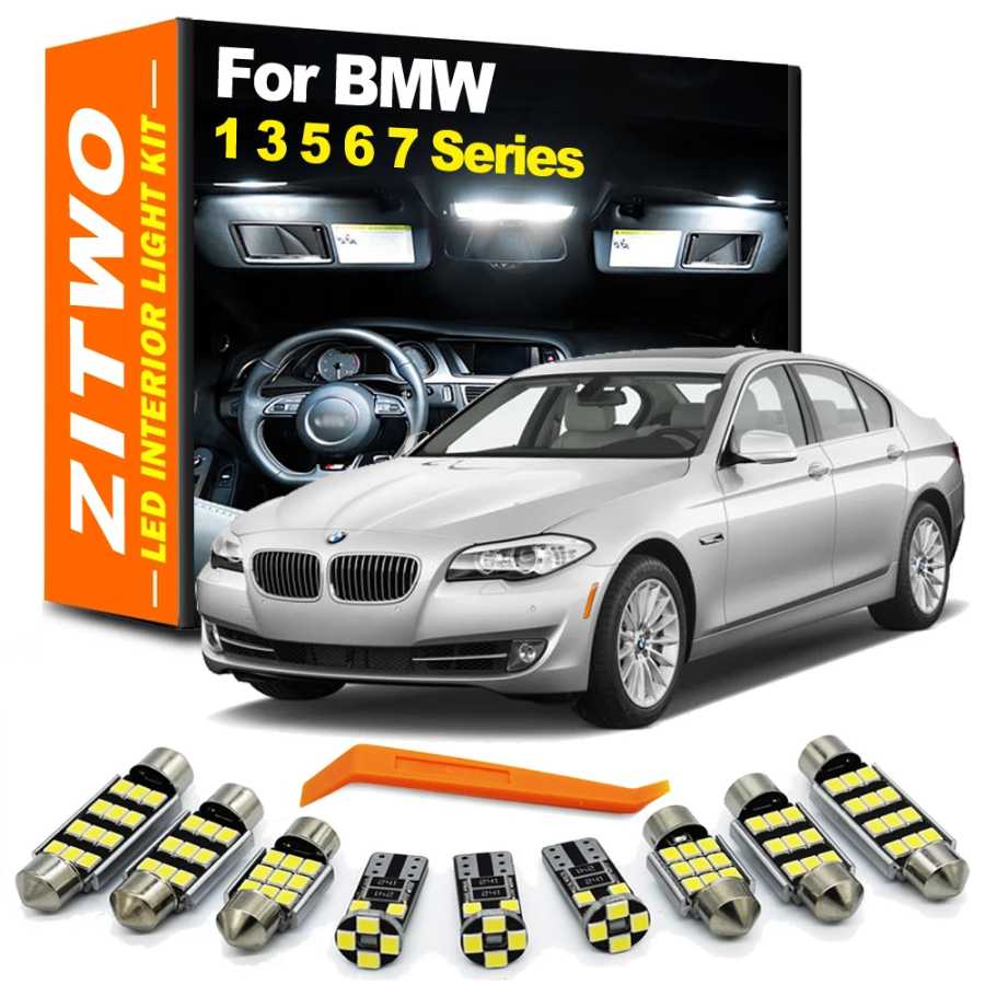 Комплект светодиодного внутреннего освещения ZITWO для BMW 1 3 5 6 7 серии E87 E81 F20 E46 E90 E91 E92 E93 E39 E60 E61 F10 F11 E63 F12 F06 E65 E66 Автомобильные фары