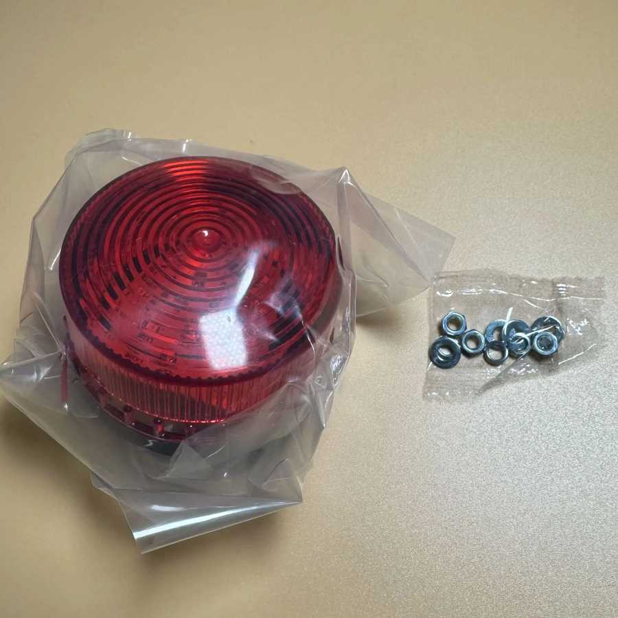 Фотография №2 товара Zusen TB35-R 12v 24v 110v 220v красная сигнализация безопасности
