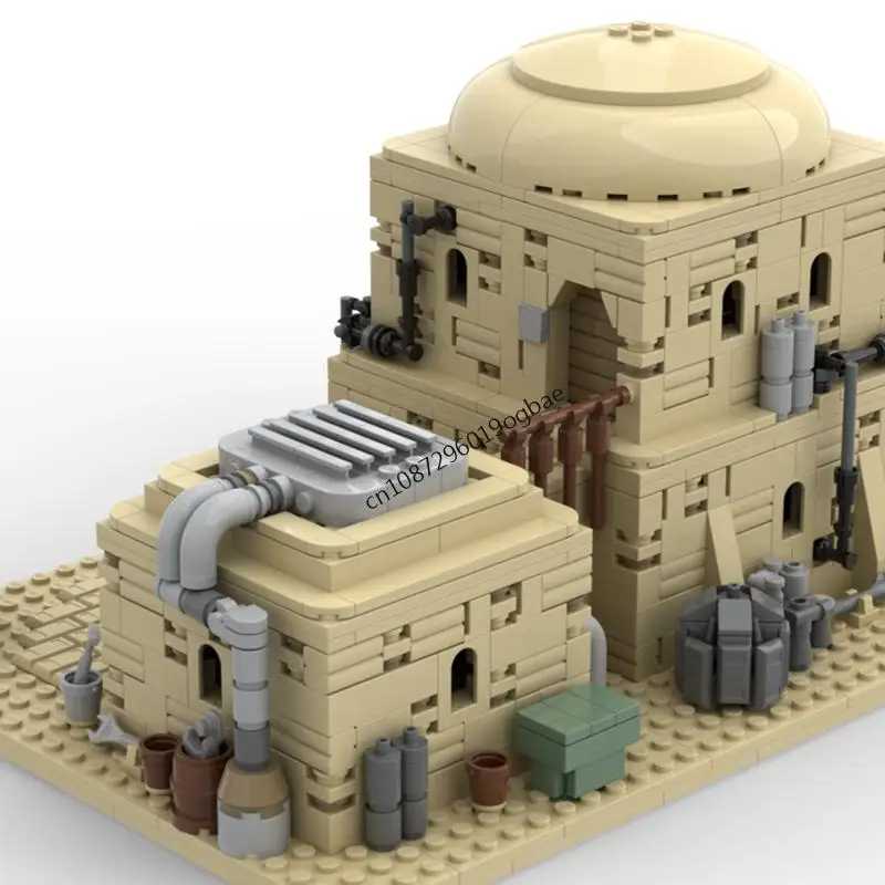 Фотография №4 товара Новинка, 1144 шт., знаменитый звездный боевой фильм Moc, модульный с