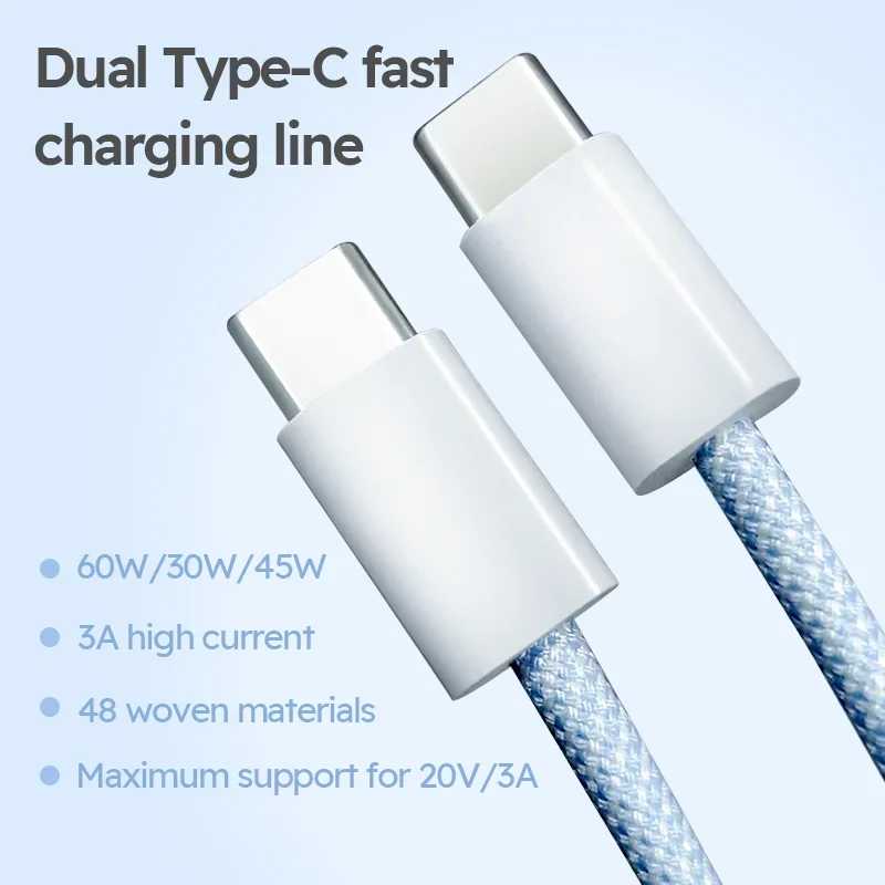 Фотография №4 товара Зарядный кабель USB C &mdash; USB C мощностью 60 Вт