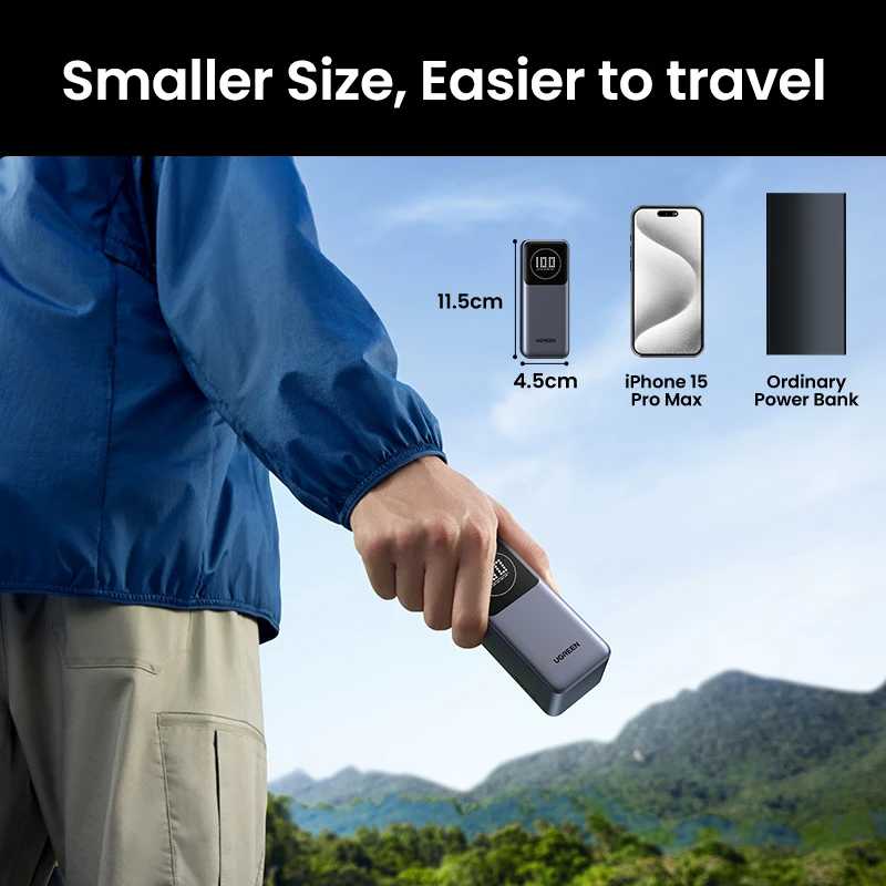 Фотография №5 товара UGREEN Nexode Mini 100 Вт 12000 мАч Power Bank 20000
