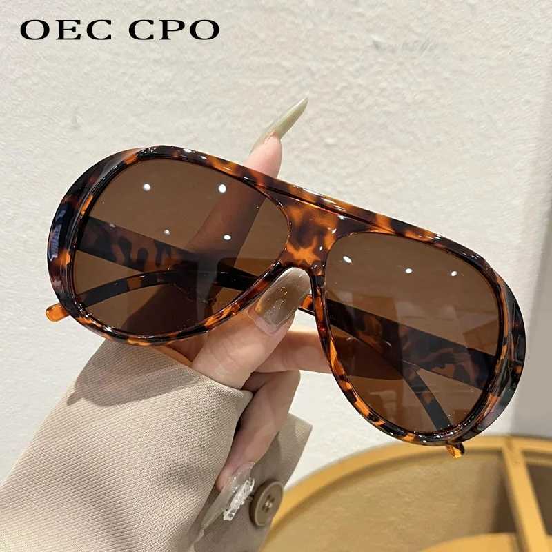 Фотография №5 товара OEC CPO модные солнцезащитные очки-пилоты с двойными мостами, женские солнцезащитные