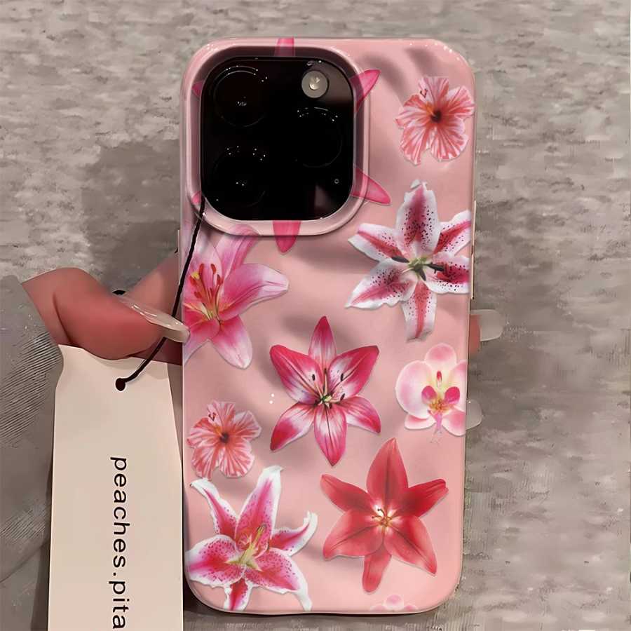 Фотография №4 товара Чехол для телефона с цветком сливы на ветвях для iPhone