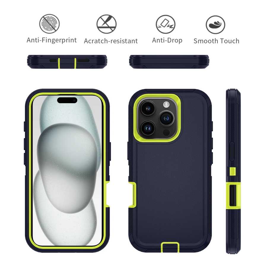 Фотография №1 товара Бронированный противоударный чехол для телефона Defender для iphone 11 12