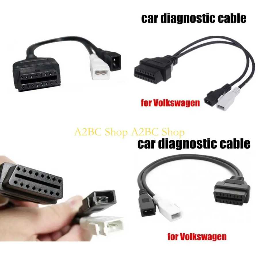 A2BC Диагностический сканер автоматический кабельный кабель OBD2 Женский разъем самка Инструмент для ремонта автомобилей