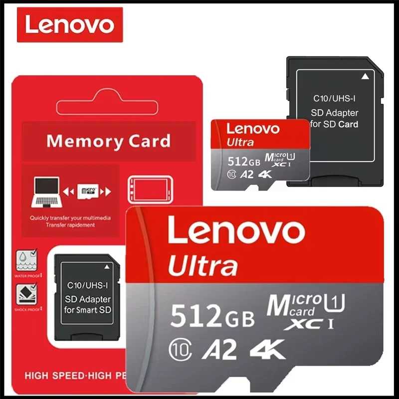 Фотография №2 товара Карта памяти Lenovo 2026 New High Speed Micro SD 1
