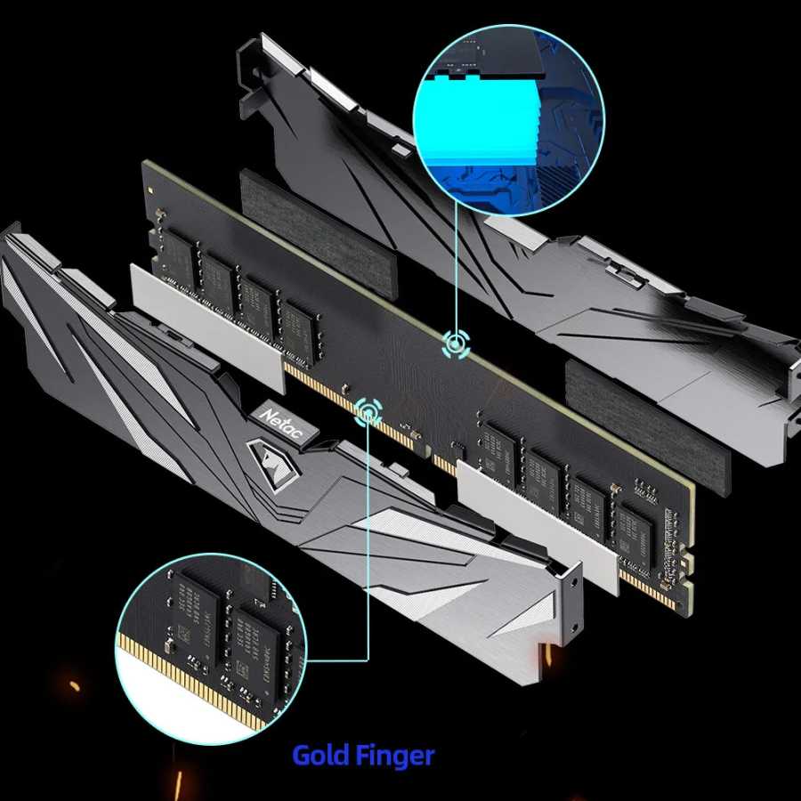 Фотография №3 товара Netac DDR4 8 ГБ 16 ГБ 3200 МГц 3600 МГц