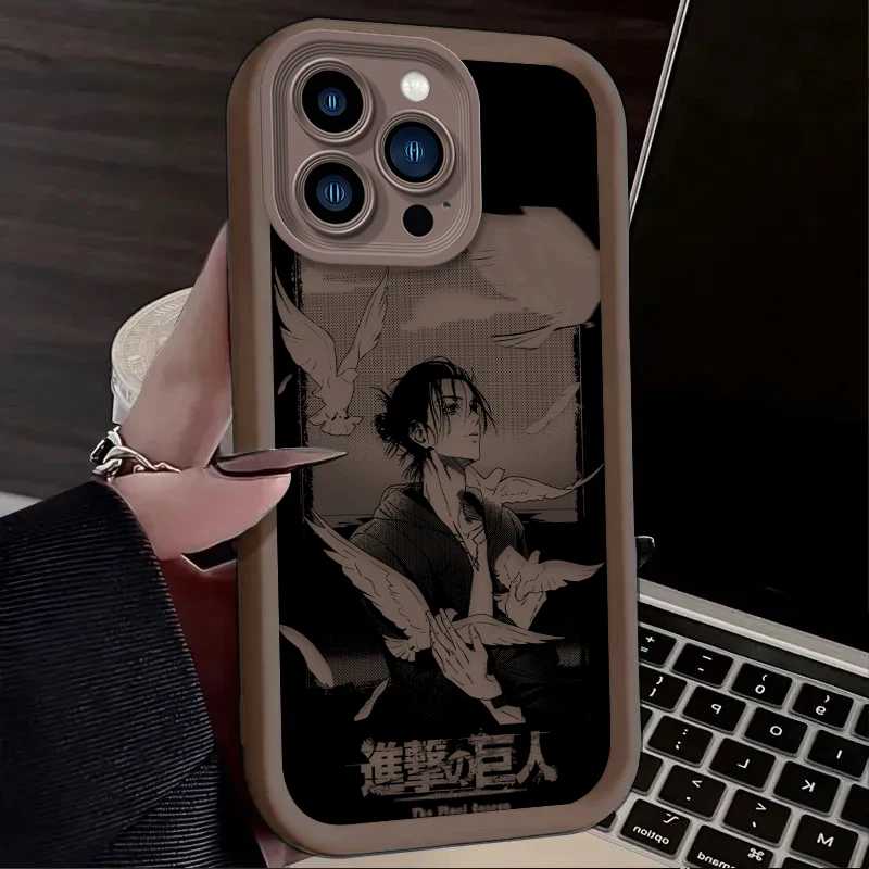 Фотография №5 товара Чехол для телефона &laquo;Аниме Атака Титанов Эрен&raquo; для iPhone 16