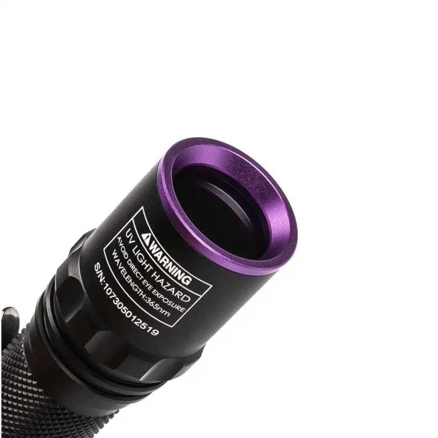 Фотография №2 товара Weltool M2-BF Профессиональный светодиодный фонарик с черным светом &laquo;Фиолетовая борода&raquo;