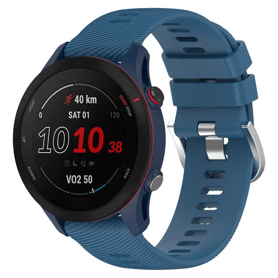 Фотография №1 товара Силиконовый ремешок для браслета Garmin Forerunner 255 255S 265S 265
