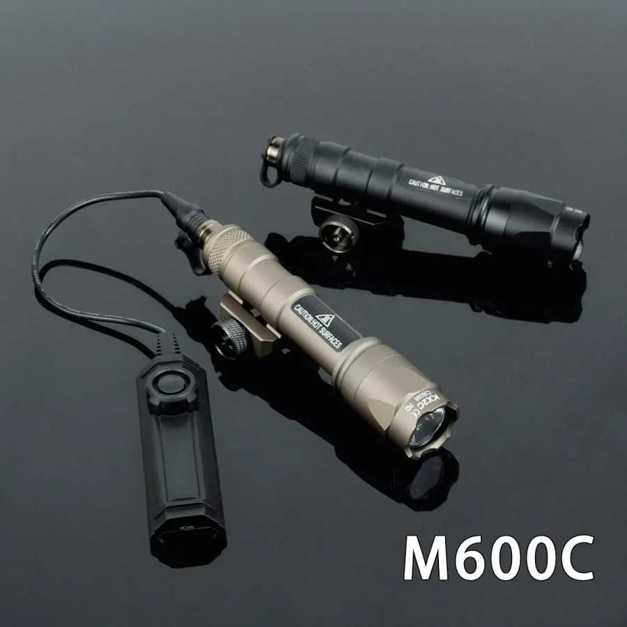 Фотография №1 товара Тактический фонарь SureFire M600 M300 для страйкбола, мощный, с двойным