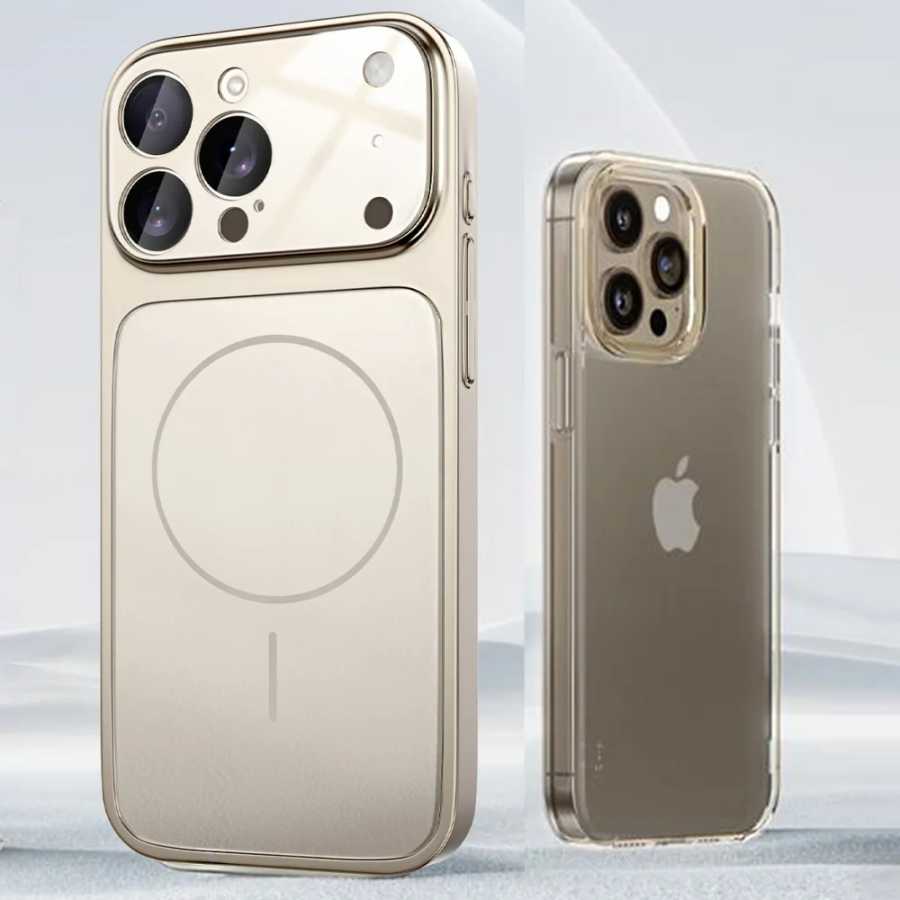 Оригинальный защитный чехол из нано-стекла для iPhone 17, Air 16, 15, 14, 13, Pro Max 17 Pro, магнитный для Magsafe, беспроводная зарядка, матовый чехол Чехлы и чехлы для мобильных телефонов