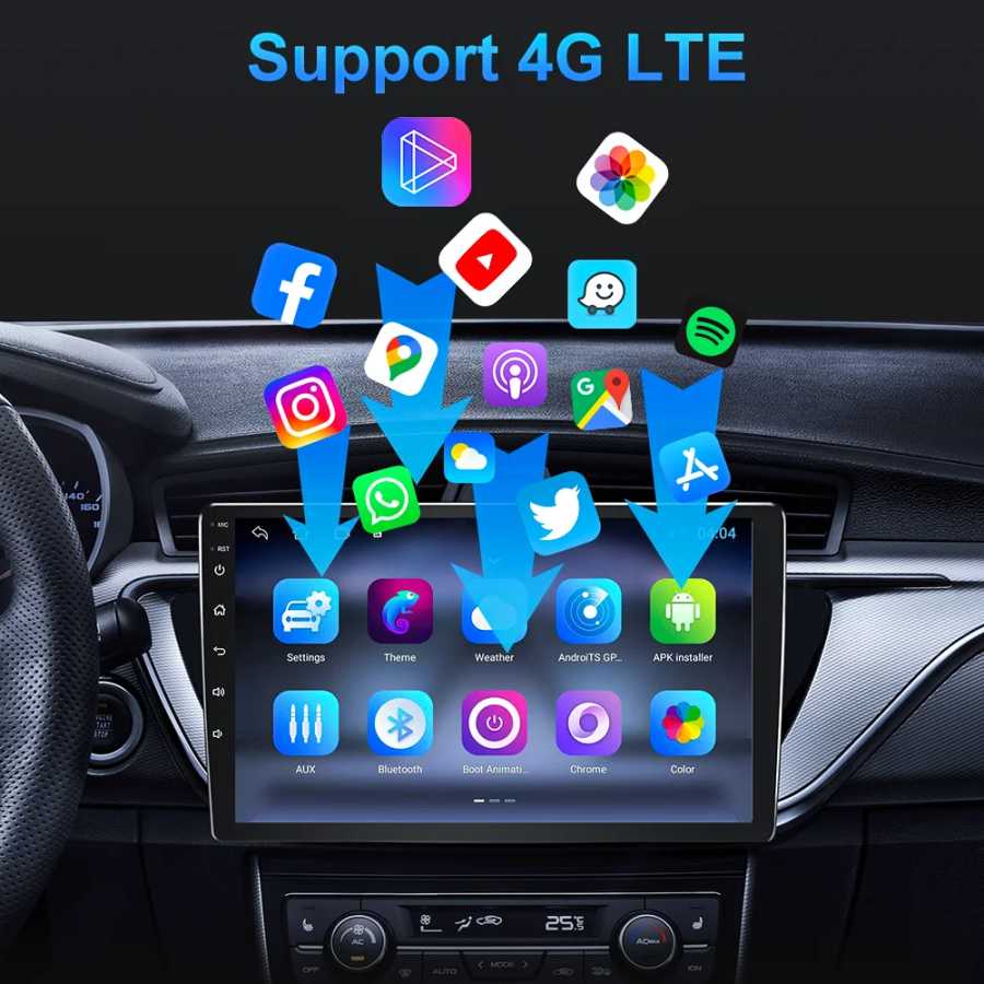 Фотография №2 товара Автомобильный радиоприемник Carplay Android Auto для Citroen C5 X7, мультимедийный