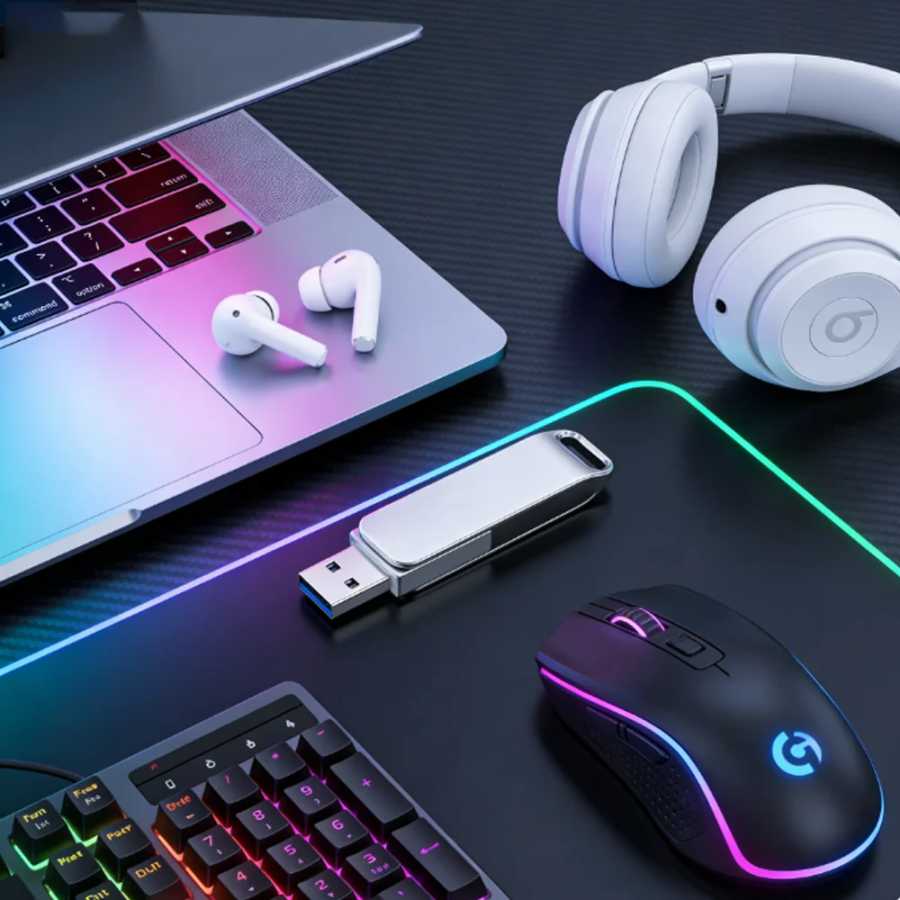Фотография №3 товара USB-флеш-накопитель Lenovo USB3.2, 512 ГБ, OTG, высокоскоростной, Type-C, реальная емкость,