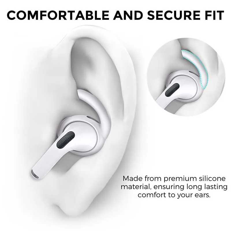 Фотография №2 товара 2 шт./пара, силиконовые вкладыши для наушников Airpods Pro2