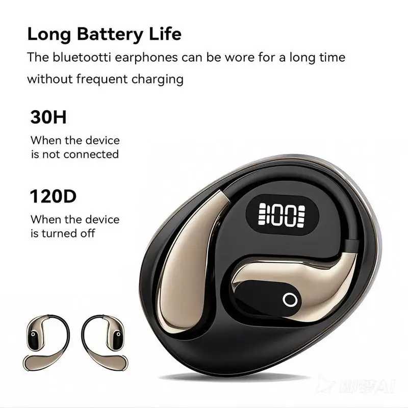 Фотография №4 товара Умные беспроводные наушники Bluetooth, 144 языка, переводчик в реальном времени,