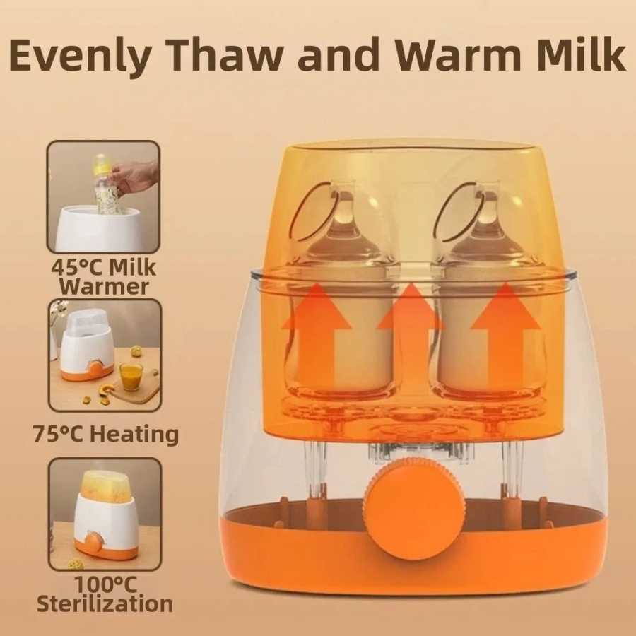 Фотография №1 товара Подогреватель детских бутылочек с вилкой европейского стандарта, безопасный термонагреватель молока,