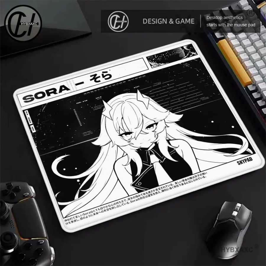 Игровой коврик для мыши Skypad Frenzy Sora Fps, профессиональный нескользящий коврик для киберспорта, геймерский балансный коврик для компьютерной мыши, коврик для ноутбука, настольный коврик Компьютерная периферия